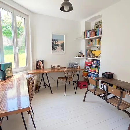 Вилла Amica, Terrasse Et Jardin, A 50m De La Вилле-сюр-Мер