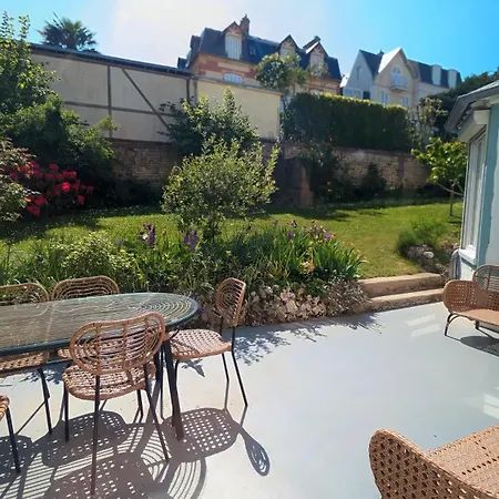 Amica, Terrasse Et Jardin, A 50m De La Вилле-сюр-Мер