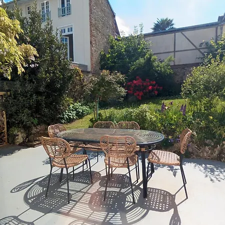Вилла Amica, Terrasse Et Jardin, A 50m De La Вилле-сюр-Мер