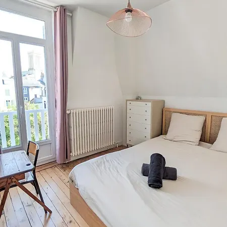 Amica, Terrasse Et Jardin, A 50m De La * Вилле-сюр-Мер